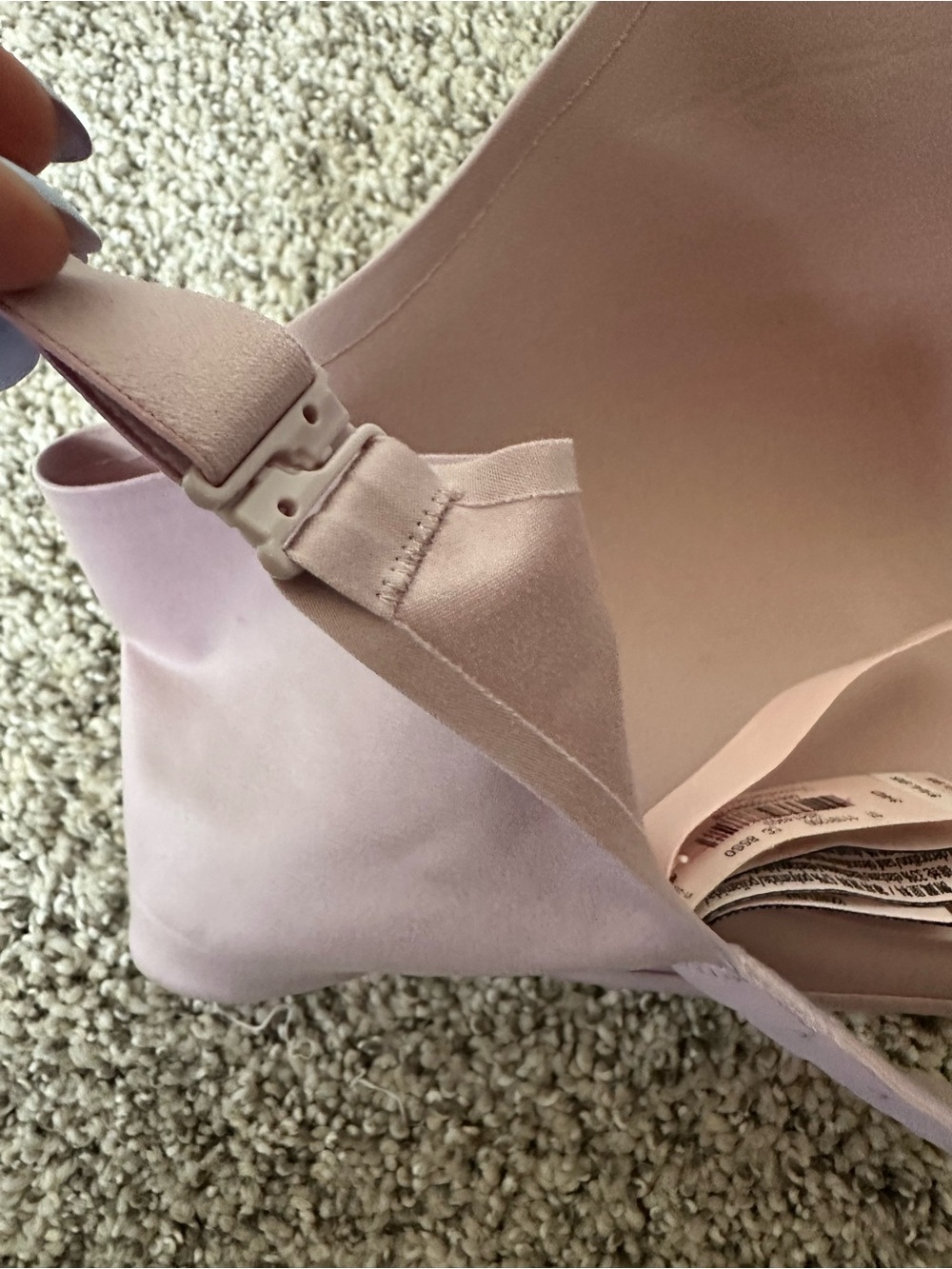 NWT Victoria's Secret Mauve Lined Semi Demi Bra - Picture 5 of 10